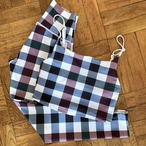 NWOT AQUA Athletic Matching Set of Leggings + Top 🥰